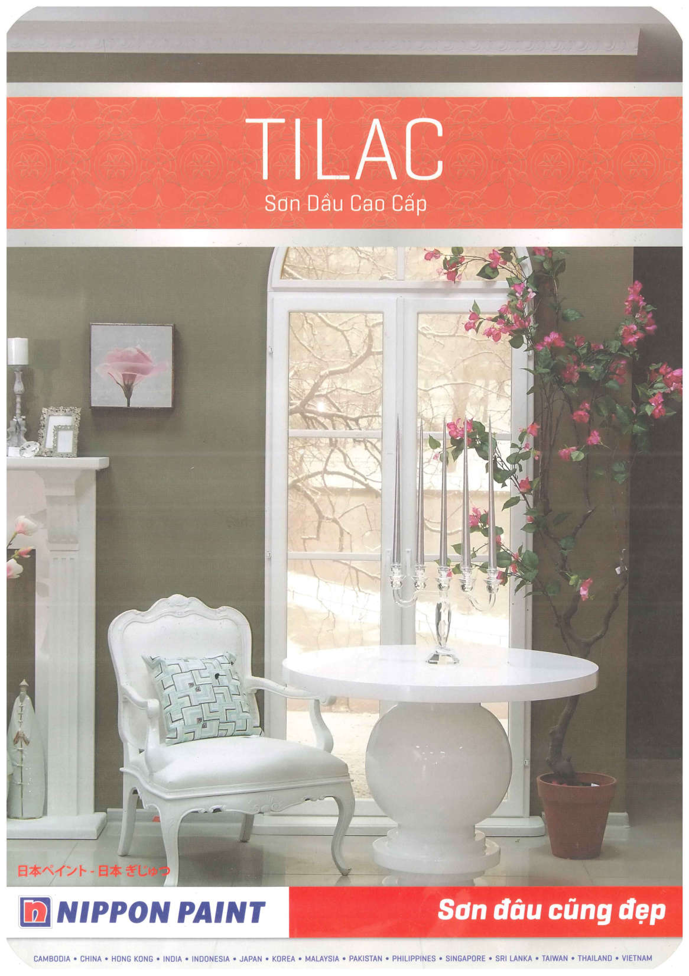 Bảng màu sơn dầu cao cấp Tilac