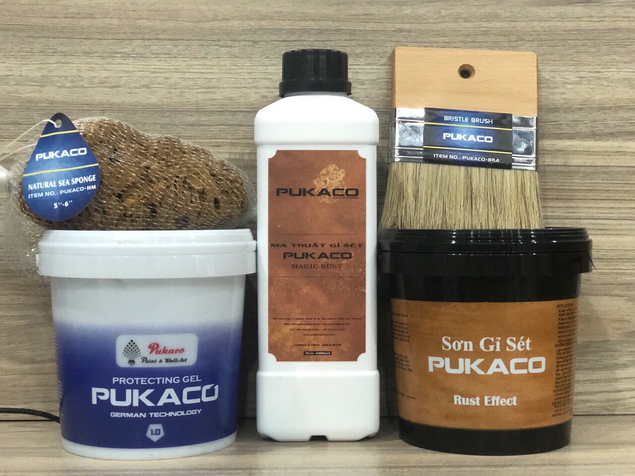 Sơn rỉ sét Pukaco – Sơn hiệu ứng độc đáo sẽ tạo trend trong trang trí nhà cửa của những năm tới